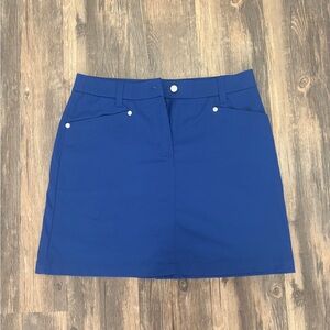 Daily Sports Royal Blue Mini Skort